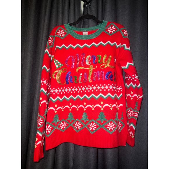 Ugly Christmas Sweater Xmas Size Medium - Picture 1 of 3